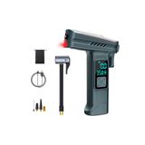 Matechno 4000 mAh Taşınabilir Dijital Hava Kompresör, LED Işık, Şarjlı Lastik Pompa, Model A7733
