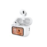 MATECHNO Anc+Enc Dokunmatik Ekranlı Bluetooth Kulaklık İos Android Tüm Telefonlara Uyumlu Kulaklık BT