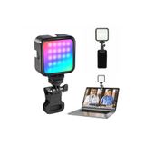 MATECHNO Çok Renkli RGB Tripod Telefon Kamera Laptop Uyumlu Selfie Işığı Tiktok Video Çekim Işık