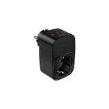 MATECHNO Çoklu Yüksek Voltaj Korumalı Duvar Prizi 2X Type-C 1X USB Çıkışlı Priz Grup Priz Çoğaltıcı