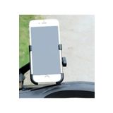 MATECHNO Dikiz Ayna Bağlantılı Metal Motosiklet ve Bisiklet Telefon Tutucu Motorsiklet Telefon Tutacağı