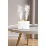 Matechno Humidifier 800 ml Ultrasonik Hava Nemlendirici, Double Spray, Aroma Difüzörü, Beyaz