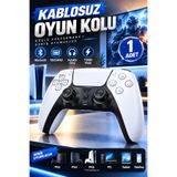 MATECHNO Kablosuz Oyun Kolu Joystick Bluetooth Oyun Kolu PS 3-4-5 PC Uyumlu Wireless