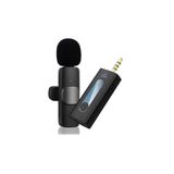 MATECHNO Kablosuz Yaka Mikrofonu 3.5mm Aux PC Tablet Video Kayıt Vlog Amfi Telefon Hoparlör Mikrofon