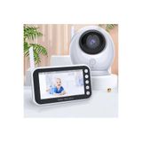MATECHNO LCD Ekranlı Gece Görüş Bebek Bakıcı Monitörü Bebek İzleme Kamerası Oda Sıcaklığı Kontrollü