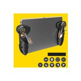 MATECHNO Tablet Uyumlu 6 Parmak Tetik Pubg Mobile Joystick Siyah Tetik