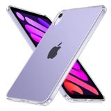 Matekxy iPad Mini 6 Kılıf, [Askeri Sınıf Koruma] [Sararmaz] [İnce ve Sert Sırt] [Ultra İnce Kapak] [Kalem 2'yi Destekler] iPad Mini 6. Nesil (8,3 inç, 2021) için Kılıf - Kristal Şeffaf