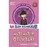 Matematik Oyunları 4x4 İşlem Bulmacaları - Ogün Mazlum - Elhamra Yayınları
