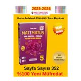 Matematus 2026 Müfredat 5.Sınıf Konu Anlatımlı-Etkinlikli Matematik Soru Bankası+Tablet Kalemi