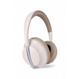 MATEO Bej Bluetooth Kablosuz Kulaklık Uzun Pil Ömrü SD Kartlı | Type-C Şarj | AUX Kablo Dahil | 40mm Bass