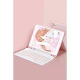 Matepad Air 11.5 Kılıf Kc01 Smart Klavyeli Tablet Kılıfı - Pembe