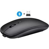 Matepad Se 10.4" Tablet Için Uyumlu Bluetooth Şarjlı 2.4ghz Kablosuz Mouse Sessiz Tıklama