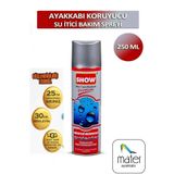 Mater Ayakkabı Show Su ve Kir İtici Sprey - Su Geçirmez Şeffaf Protect Sprey 250 ml Özel Güçlendirilmiş Seri