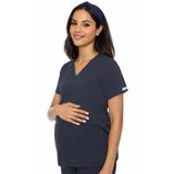 MATERNITY MC8459-MC8727 Hamile Kadın Cerrahi Takım (Med Couture Ürünlerinden Oluşturulmuş Set) (Gri, 2XL)