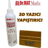 Matfix 3D Yazıcı Baskı Yapıştırıcı Sıvı 250 ml + Ragle Renk - Çok Renkli