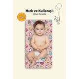 Matgo Baby Bebek Alt Açma Matı 35X65cm Minderi Yıkanır Su Geçirmez Bakım Pad Örtüsü Ördekli 2 Adet