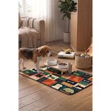 MAtGo Pati Kedi Köpek Beslenme Matı 50x70cm Su Geçirmez Kaymaz Mama Kabı Altlığı Paspası (19MMD260611)