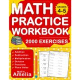 Math Workbook For Grades 4-5 With Addition, Subtraction, Multiplication, Division, Fractions, Place Value With Answers: Daily Math Practice Workbook ... Exercises | Math Worksheets For Grades 4-5