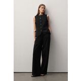 mathilda store Kadın Siyah Limited Edition Bol Paça Palazzo Pantolon