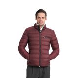 Matic Erkek Bordo Şişme Mont Fermuar Cepli Bordo M
