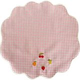 Matis Home Line Fruit Desenli Keten 4'lü Servis Peçetesi Seti - Standart
