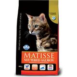 Matisse Somonlu Kısırlaştırılmış Kedi Maması 1 Kg. Metal Açk. Pkt.