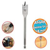 Matkap Ucu Ahşap Delme Ucu Tahta Sunta Plastik Alçıpan Delme Ucu Bits Yaprak Uç 18 Mm
