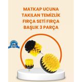 Matkap Ucu Fırça Seti Halı Fayans Zemin Temizliği P93855s7408