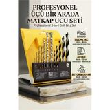 Matkap Ucu Seti- Beton Metal Ahşap Matkap Ucu Drill Bits Set 16 Lı Set 721728