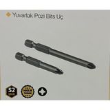Matkap Ucu Yuvarlak Pozi Bits Uç Pz2 X75MM 5 Adet