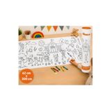 matkid Okul Temalı Dev Boyama Kağıdı 2 Metre 62x200 cm – Okula Dönüş Çocuk Eğitici Rulo Boyama Kağıdı Anaokulu Kreş Aktivitesi