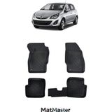 MatMaster Opel Corsa D 2013 Model 5d Premium Ekstra Havuzlu Paspas - Siyah