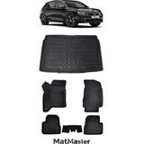 MatMaster Opel Corsa F Hybrid 2027 Model 5d Premium Ekstra Havuzlu Paspas ve Bagaj Havuzu Set - Siyah