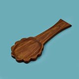 Matmel Akasya Kaşık Altlığı - Kahverengi - 32 cm - Çok Renkli - 5