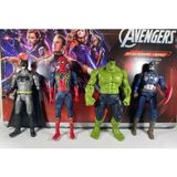 Matmel Avengers 4lü Süper Kahraman Figürleri Figür Oyuncak Oyuncak Hulk Oyuncak Batman Oyuncak Örümcek Adam