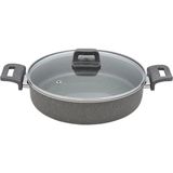 Matmel Granit Karnıyarık Tenceresi - Gri - 28 cm - Çok Renkli - 50