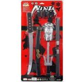 Matmel Ninja Samuray Dövüş Savaş Seti Kılıç Mınçıka Yıldız Fırlatma Bıçağı