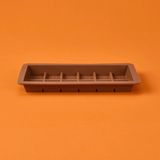 Matmel Orta Boy Dubai Çikolatası Kalıbı - Kahverengi - 5 - 26 x 26 x 7 cm