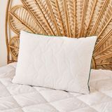 Matmel Soft Bambu Yastık - Beyaz - 50X70 cm - 10 cm - Çok Renkli