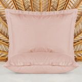 Matmel Soft Basic Oxford Saten 2'li Yastık Kılıfı - Gülkurusu - 50X70 cm - Renkli - 1