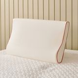 Matmel Soft Boyun Destekli Visko Yastık - Beyaz - 39X60 cm - 10 cm - Çok Renkli