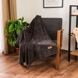Matmel Soft Cozy Wellsoft Tv Battaniyesi - Antrasit - 120X160 cm - 10 x 10 cm - Çok Renkli