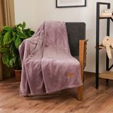 Matmel Soft Cozy Wellsoft Tv Battaniyesi - Lila - 120X160 cm - Renkli - 100 x 100 cm
