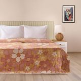 Matmel Soft Earthy Çift Kişilik Müslin Pike - Kiremit - 230X240 cm - Renkli - tek ebat