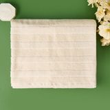 Matmel Soft Kadife Banyo Havlusu - Ekru - 70X140 cm - Çok Renkli - 5