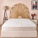Matmel Soft Kapitoneli Sıvı Geçirmez Fitted Çift Kişilik Alez - Beyaz - 160X200 cm - 100 x 100 cm - Renkli