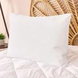 Matmel Soft Minik Kapitoneli Sıvı Geçirmez Yastık Alezi - Beyaz - 50X70 cm - 100 x 100 cm - Renkli
