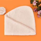 Matmel Soft Pamuk Saç Havlusu - Ekru - 55X25 cm - 100 cm - Renkli