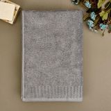 Matmel Soft Patte Banyo Havlusu - Gri - 70X140 cm - Çok Renkli - 5