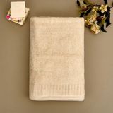Matmel Soft Patte Banyo Havlusu - Krem - 70X140 cm - 100 cm - Renkli